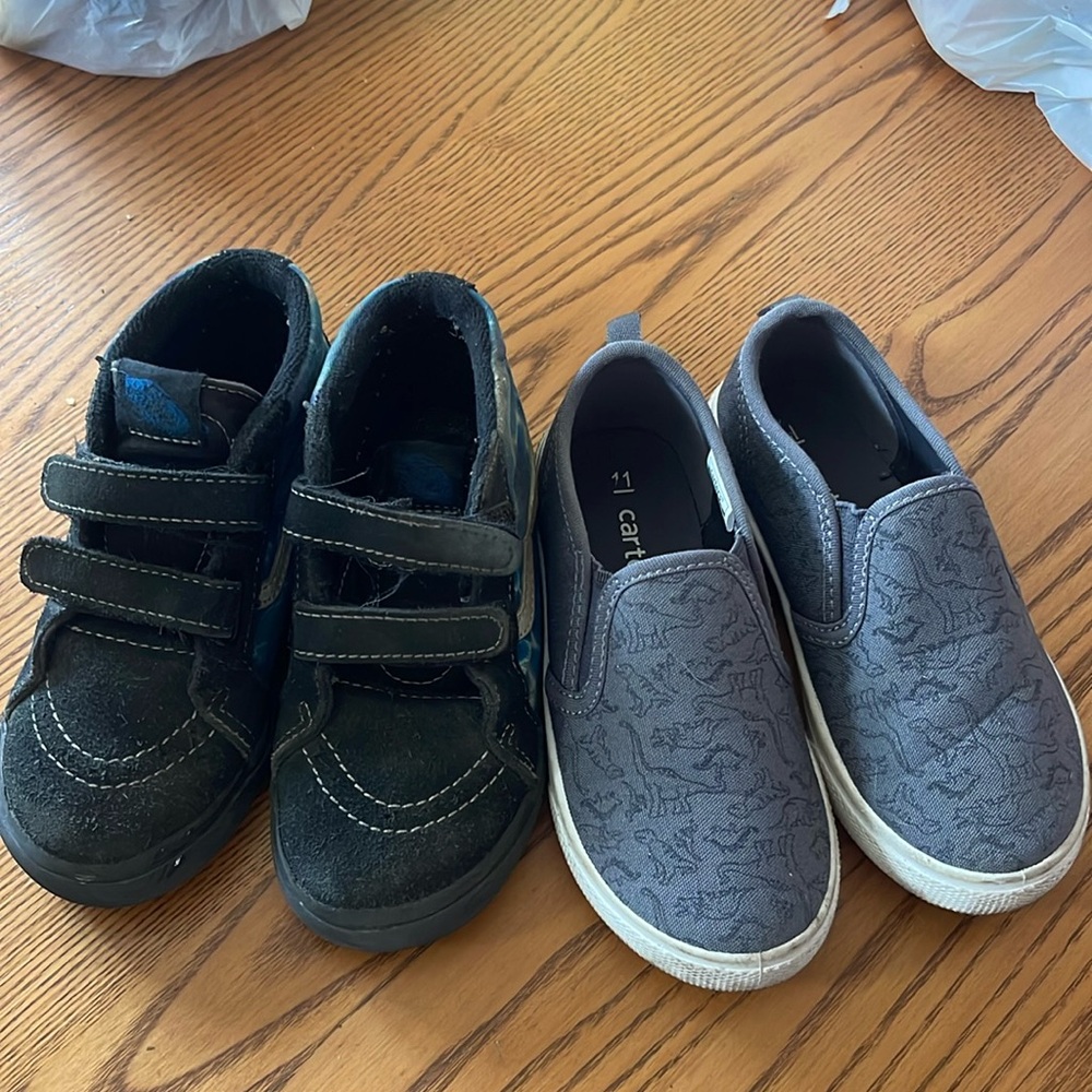 Two pairs of shoes toddler size 11
